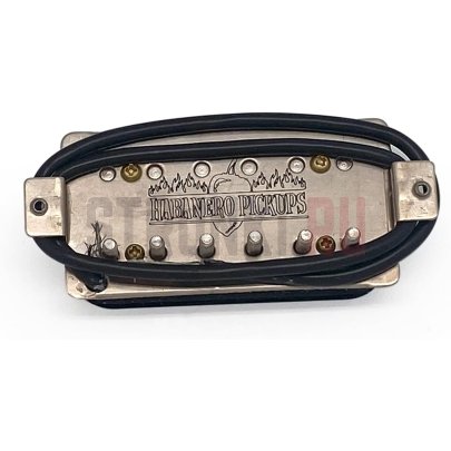 Звукосниматель хамбакер, бриджевый Habanero Pickups Bonney Humbucker GJHSPBBK, черный