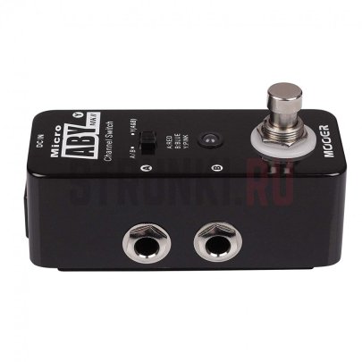 Педаль эффектов Mooer MAB2-Micro-ABY-MKII Line Switch