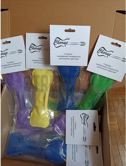 Увлажнитель для акустической гитары гигропак, ChoruS, оранжевый