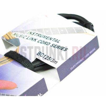 Кабель инструментальный SOUNDKING BC125-3M 3м. (прямой-прямой)