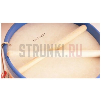 Барабан детский Lutner FLT-KTYG, сине-белый