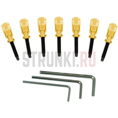 Система интонирования Hollow Point® FRHPG7P 7-String для Floyd Rose Original, золото