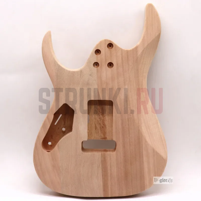 Корпус электрогитары, тополь, Bestwood Superstrat Body FY-28