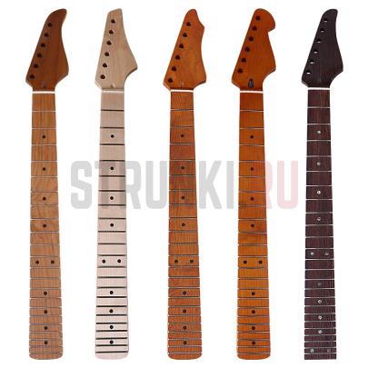 Гриф для электрогитары Stratocaster, кленовый, 22 лада, Bestwood ST M22 Matte 22F