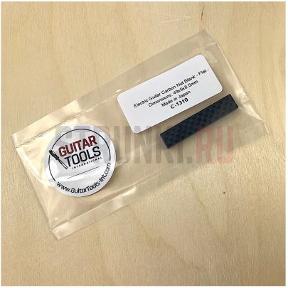 DoMo C-1310, заготовка под верхний порожек, карбон, (43 x 5 x 8.5 mm)