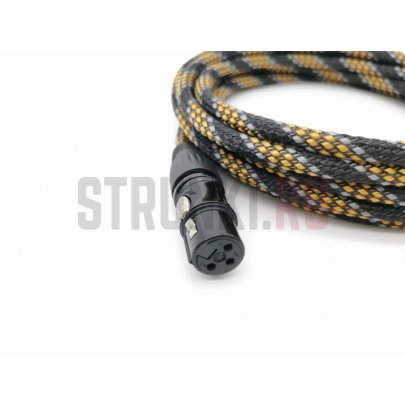 Кабель микрофонный ZZcable G44-XLR-M-F-0500-Z, 5м