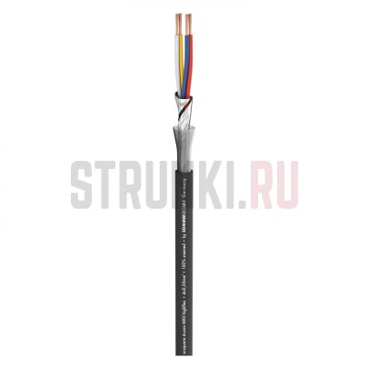 Кабель микрофонный, 100м, Sommer Cable SC-Square 4-Core MKII Highflex 200-0301