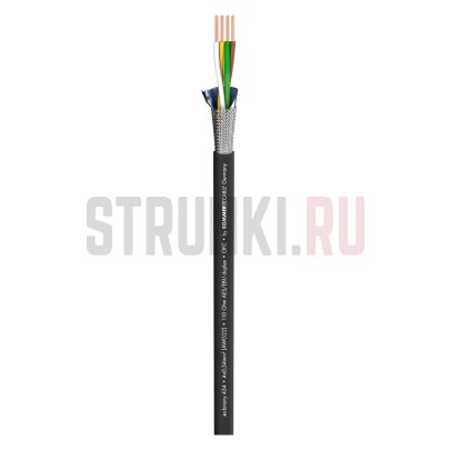 Кабель DMX, 100м, Sommer Cable SC-Binary 434 DMX512 BLK 540-0051