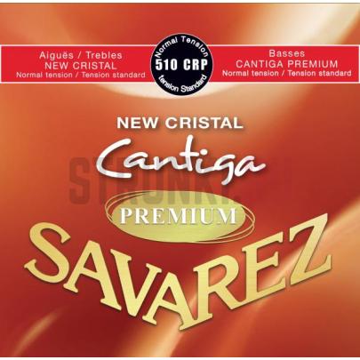 Струны для классической гитары Savarez New Cristal Cantiga Premium 510CRP 29-43