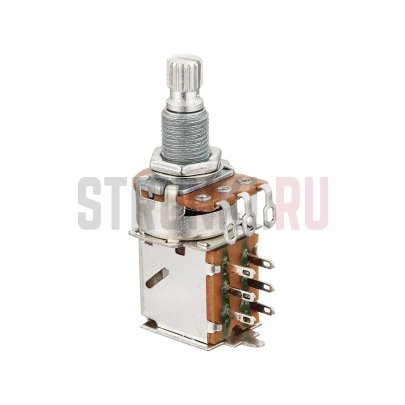 HOSCO Push-500A Потенциометр 500кОм, Push-Pull, длина резьбы 10 мм