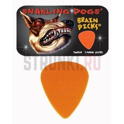Набор медиаторов Snarling Dogs TNSDB351-114 Brain Picks, 1.14 мм, упаковка 12 шт.