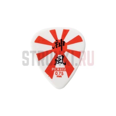 Набор медиаторов Pickboy GP-31-3/075 Celltex Heavy Metal, 0.75 мм, упаковка 50 шт.