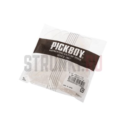 Набор медиаторов Pickboy GP-200C/114 Edge Skelton, 1.14 мм, упаковка 50 шт.