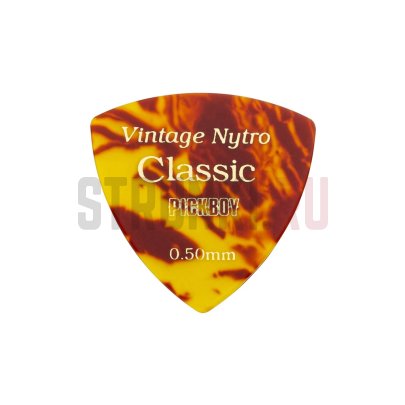 Набор медиаторов Pickboy GP-02/05 Celluloid Vintage Classic Nytro, 0.50 мм, упаковка 50 шт.