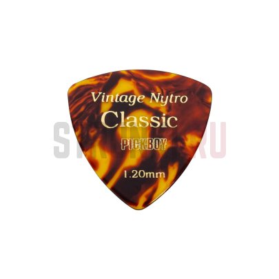 Набор медиаторов Pickboy GP-02/120 Celluloid Vintage Classic Nytro, 1.20 мм, упаковка 50 шт.