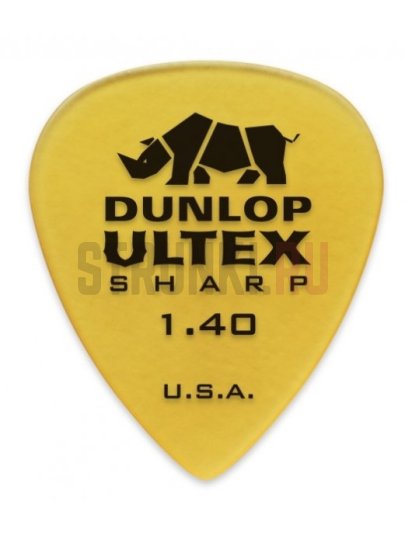 Медиатор Dunlop 433R1.40 Ultex Sharp, 1.4 мм, 1 шт.