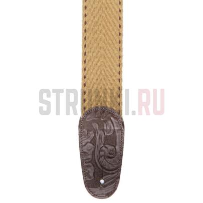 Ремень для гитары, тканевый Planet Waves 50CTDX01, коричневый