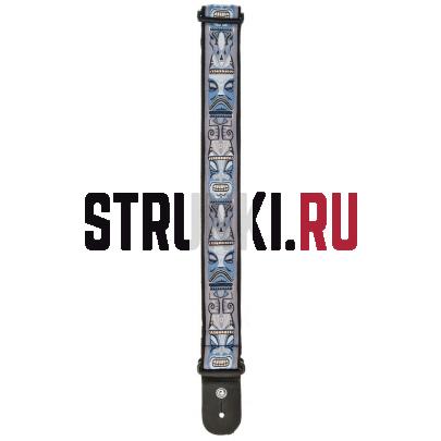 Ремень для гитары, тканевый Planet Waves 50A05, рисунок «Tiki»