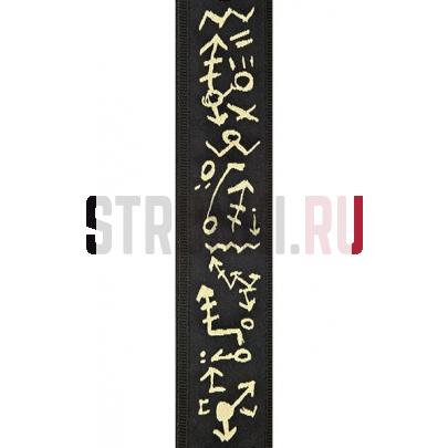 Ремень для гитары, тканевый Planet Waves 50PM01 Pat Metheny, рисунок «Travels»