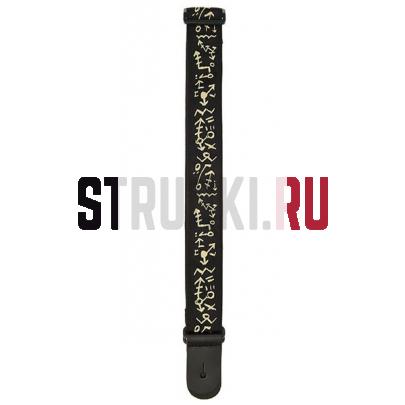 Ремень для гитары, тканевый Planet Waves 50PM01 Pat Metheny, рисунок «Travels»