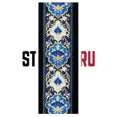 Ремень для гитары, тканевый Planet Waves 50J00, синий