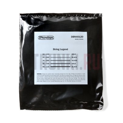 Струны для бас-гитары Dunlop DBN40120 40-120