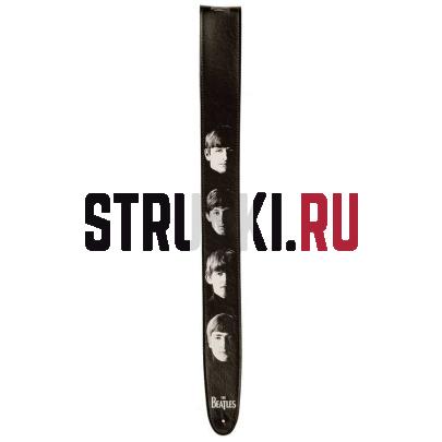 Ремень для гитары Planet Waves 25LB01 Beatles, рисунок "Meet The Beatles"