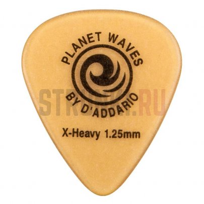 Набор медиаторов Planet Waves 1UCT7-10 Cortex Extra Heavy, очень толстые, имитация черепашьего панциря, 1.25 мм, упаковка 10 шт.