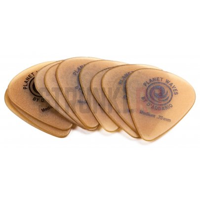 Набор медиаторов Planet Waves 1UCT4-10 Cortex Medium, средние, имитация черепашьего панциря,  0.70 мм, упаковка 10 шт.