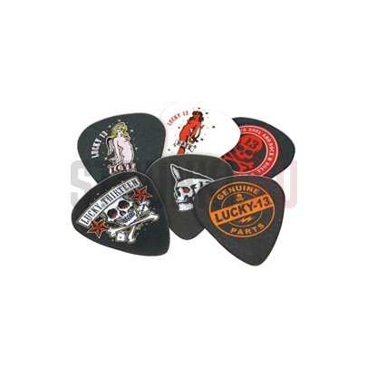 Набор медиаторов Dunlop L13BP.73 Lucky 13 B, 0,73 мм, упаковка 6 шт.