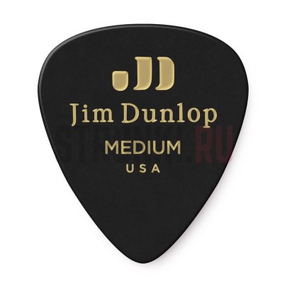 Набор медиаторов Dunlop 483P03MD Genuine Celluloid, средние, упаковка 12 шт.