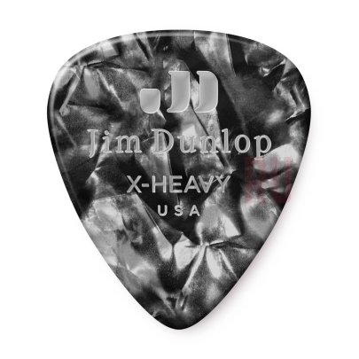 Набор медиаторов Dunlop 483P02XH Genuine Celluloid, очень толстые, упаковка 12 шт.