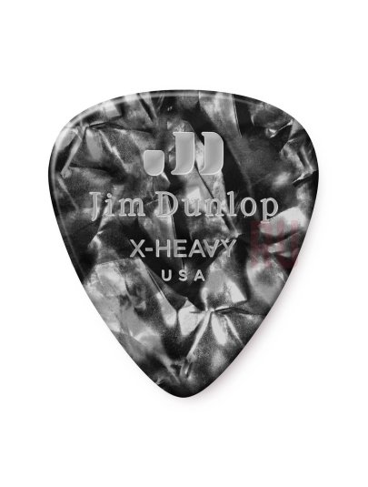 Набор медиаторов Dunlop 483P02XH Genuine Celluloid, очень толстые, упаковка 12 шт.