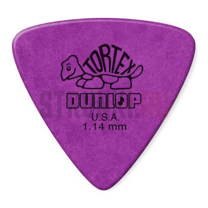 Набор медиаторов Dunlop 431P1.14 Tortex Triangle, 1,14 мм, упаковка 6 шт.