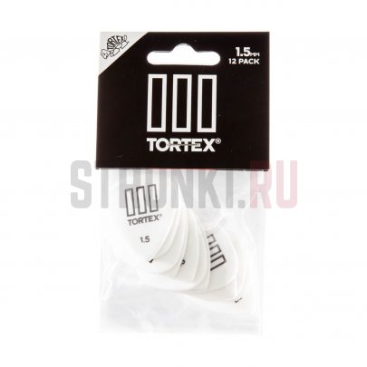 Набор медиаторов Dunlop 462P1.50 Tortex III, 1,50 мм, упаковка 12 шт.