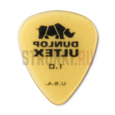 Набор медиаторов Dunlop 421P1.00 Ultex Standard, 1,00 мм, упаковка 6 шт.