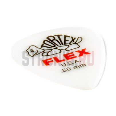Набор медиаторов Dunlop 428P.50 Tortex Flex, 0,50 мм, упаковка 12 шт.