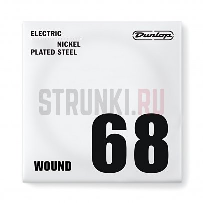 Одиночная струна для электрогитары Dunlop DEN68 68
