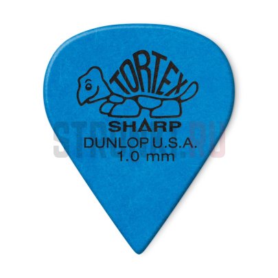 Набор медиаторов DUNLOP 412P1.00 Tortex Sharp, 1,00 мм, упаковка 12 шт.