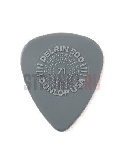 Набор медиаторов DUNLOP 450R.71 Prime Grip Delrin 500, 0,71 мм, упаковка 72 шт.