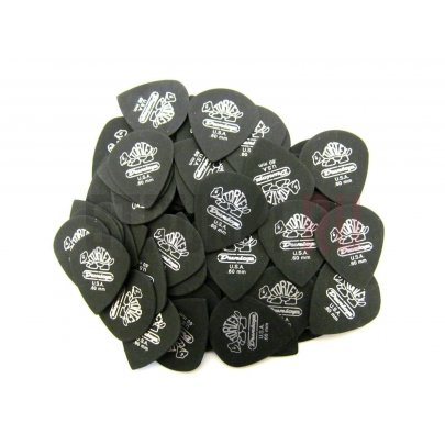 Набор медиаторов DUNLOP 482R.60 Tortex Pitch Black Jazz III, 0,60 мм, упаковка 72 шт.