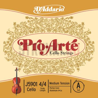 Одиночная струна для виолончели D'Addario J5901-4/4M
