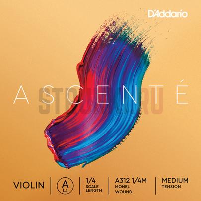 Одиночная струна для скрипки D'Addario 1/4 A312-1/4M