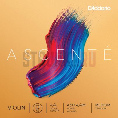 Одиночная струна для скрипки D'Addario 4/4 A313-4/4M