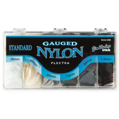 Набор медиаторов Dunlop 4420 Nylon Standard, 6 толщин, коробка 432 шт.