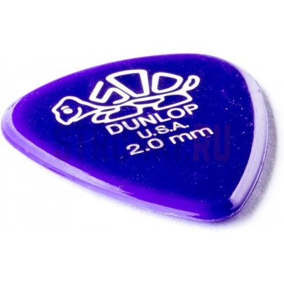 Набор медиаторов Dunlop 41P2.0 Delrin 500, 2.00 мм, упаковка 12 шт