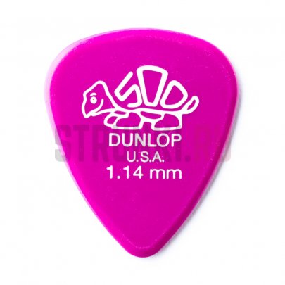 Набор медиаторов Dunlop 41P1.14 Delrin 500, 1.14 мм, 12 шт.