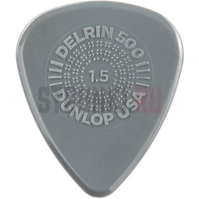 Набор медиаторов Dunlop 450P1.50 Prime Grip Delrin 500, 1.50 мм, 12 шт.