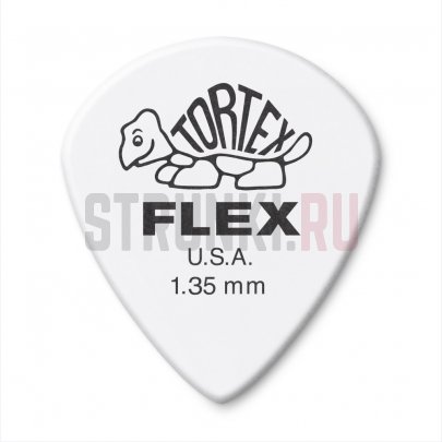 Набор медиаторов Dunlop 468P1.35 Tortex Flex Jazz III, 1.35 мм, 12 шт.