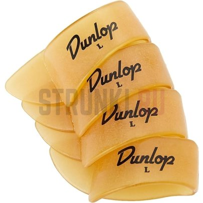 Набор медиаторов на большой палец Dunlop 9073P Ultex Gold, большие, упаковка 4 шт.